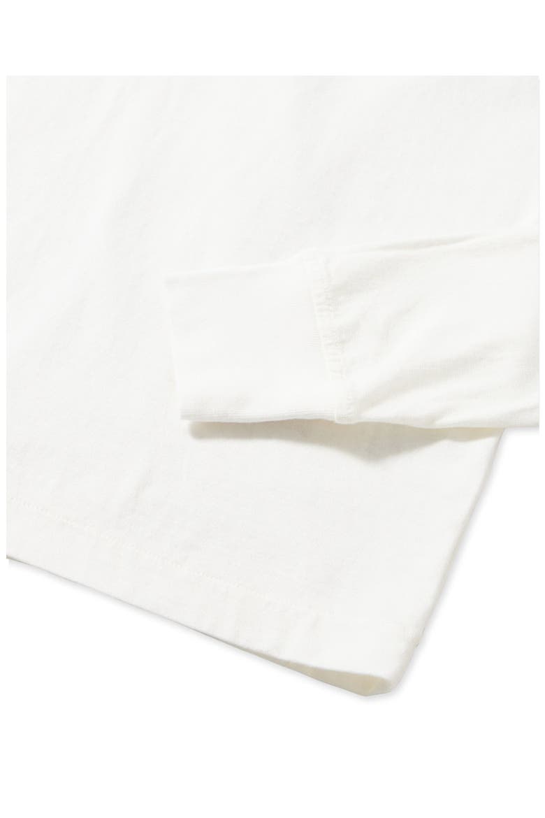 Coralie Long Sleeve Henley T-Shirt, Alternate, color, WHITE