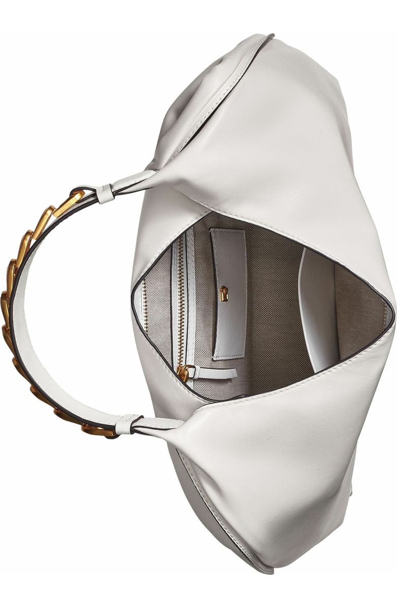 Donna Karan New York Bellmore Small Shoulder Bag, Alternate, color, Brilliant White