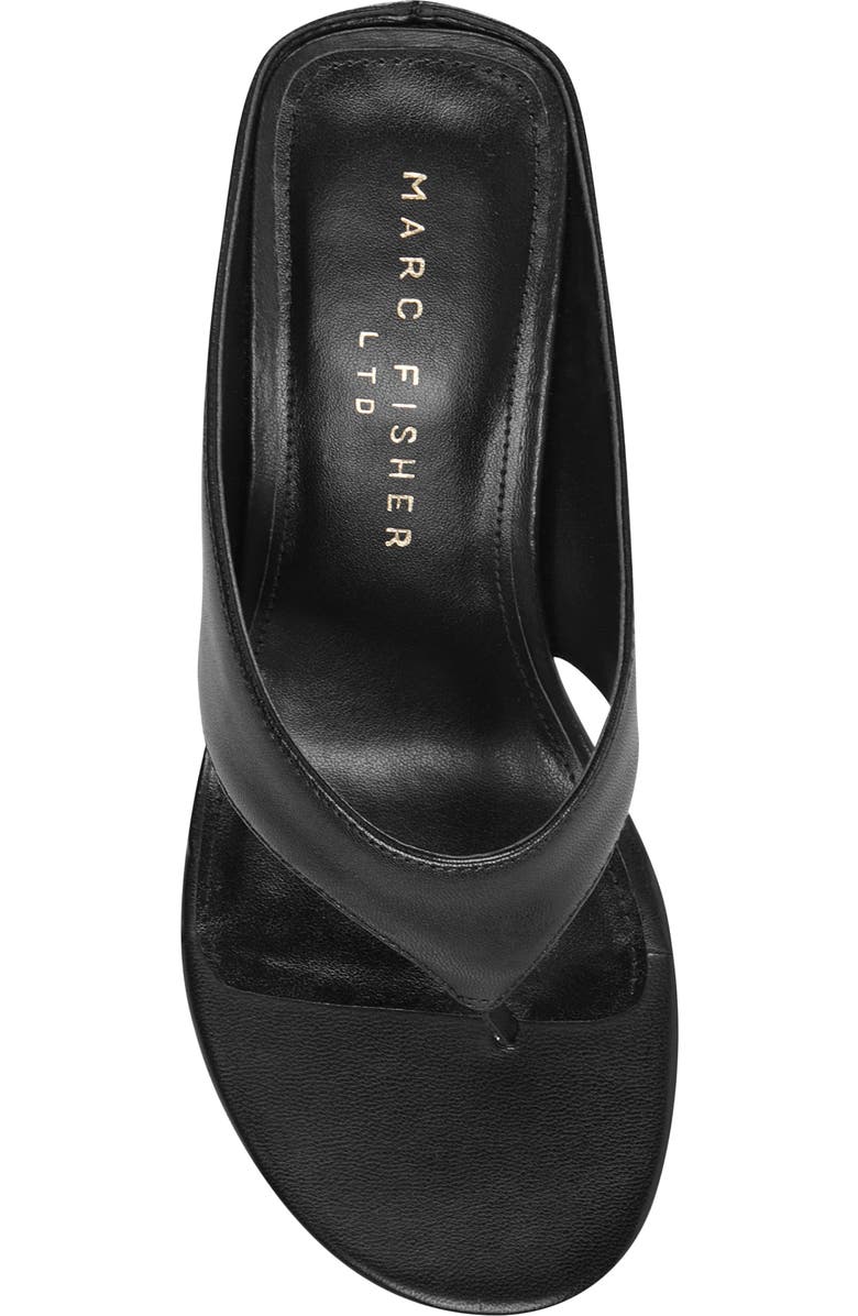 Marc Fisher LTD Udena Wedge Flip Flop, Alternate, color, Black