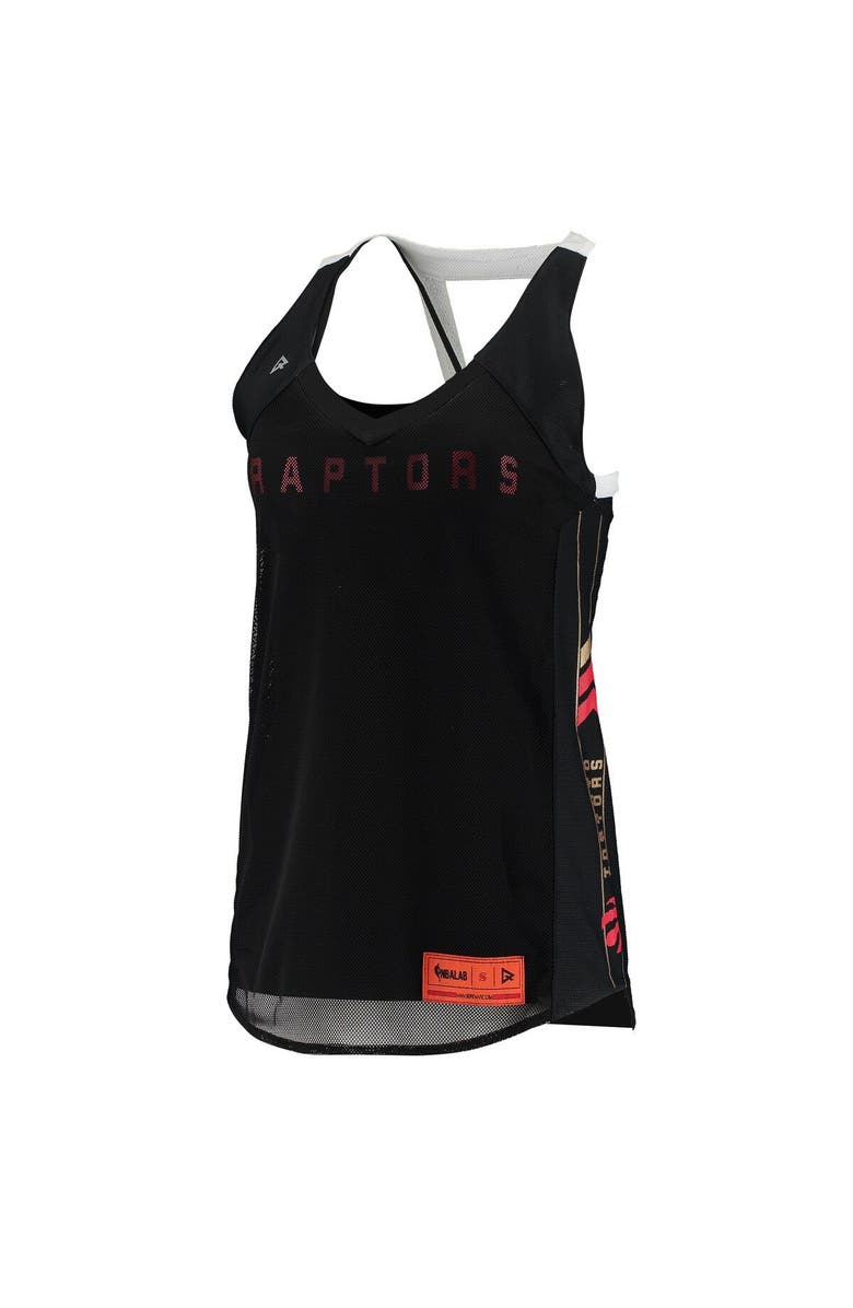 QORE Women's Qore Black Toronto Raptors Dual Team Tank Top, Alternate, color, 