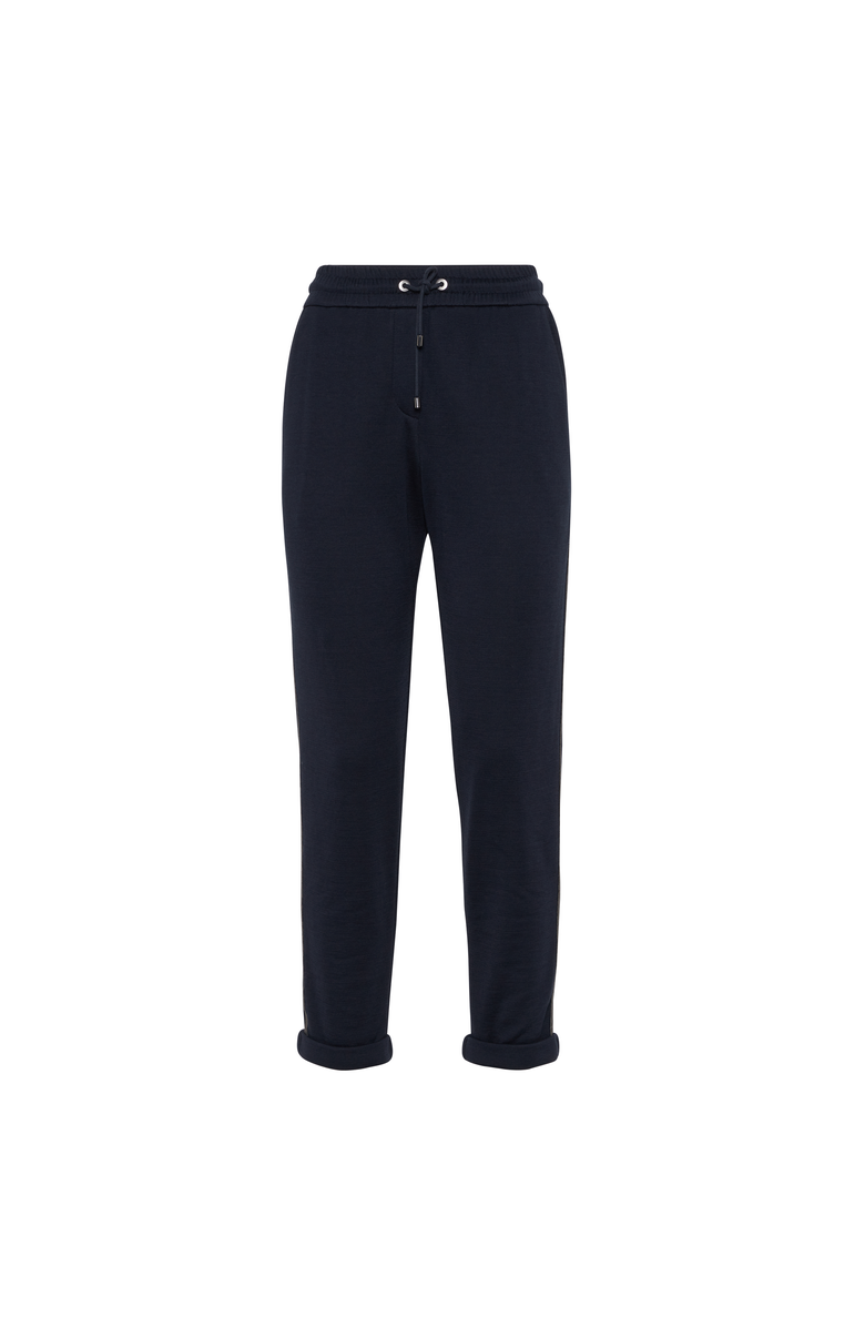 Brunello Cucinelli Interlock trousers, Main, color, Night