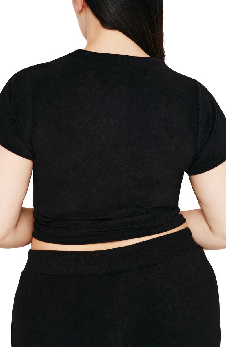 Good American Terry T-Shirt, Alternate, color, 