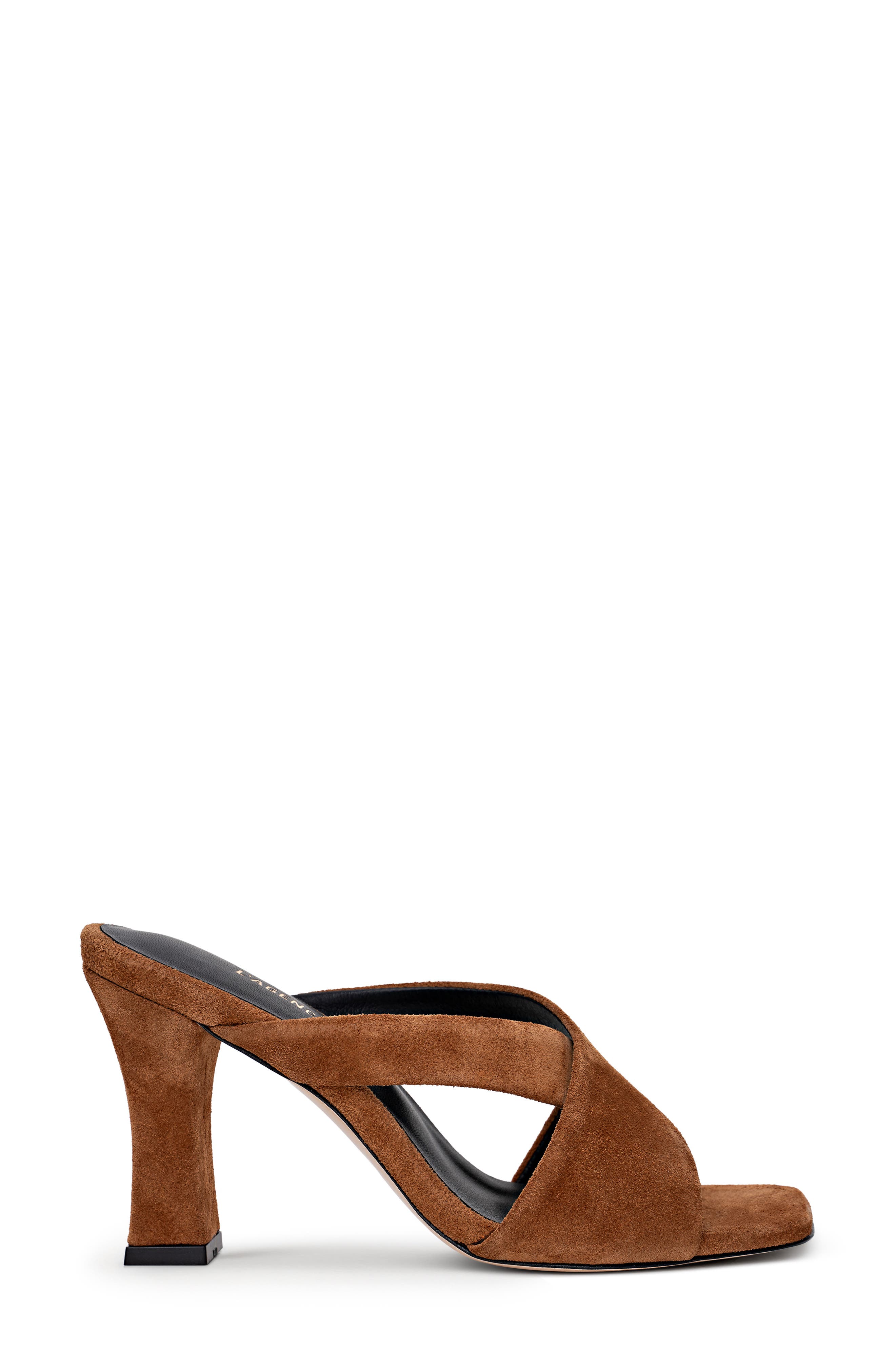 Mirabelle Slide Sandal, Alternate, color, BUCKSKIN SUEDE