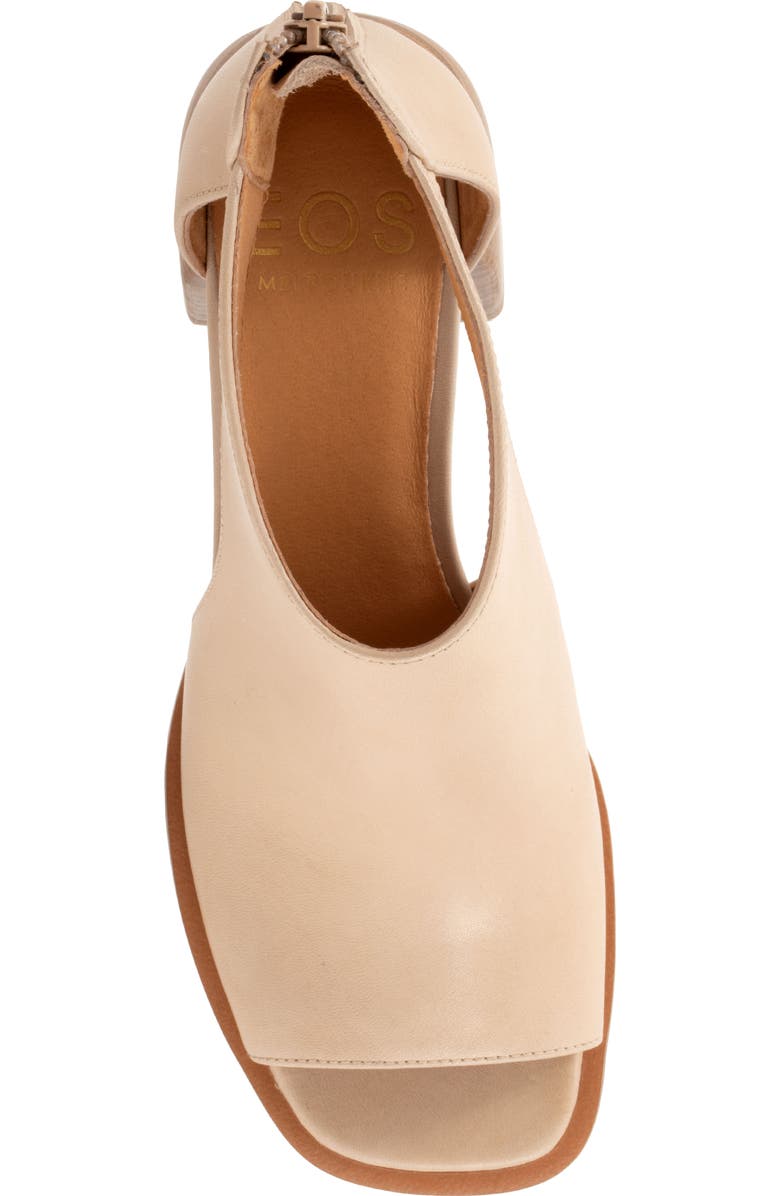 EOS FOOTWEAR Isolde Block Heel Sandal, Alternate, color, Beige