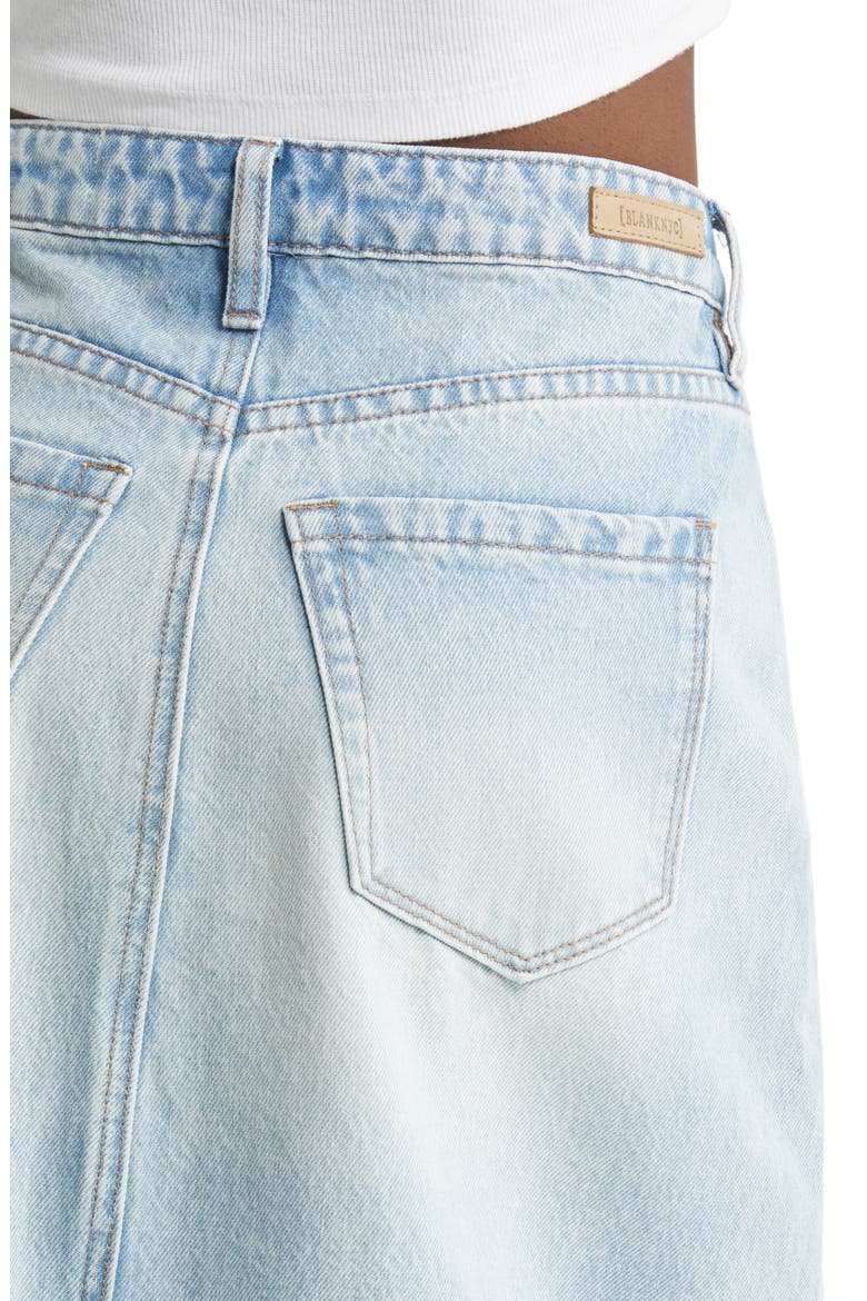 Patchwork Denim Skirt, Alternate, color, EITHER WAY