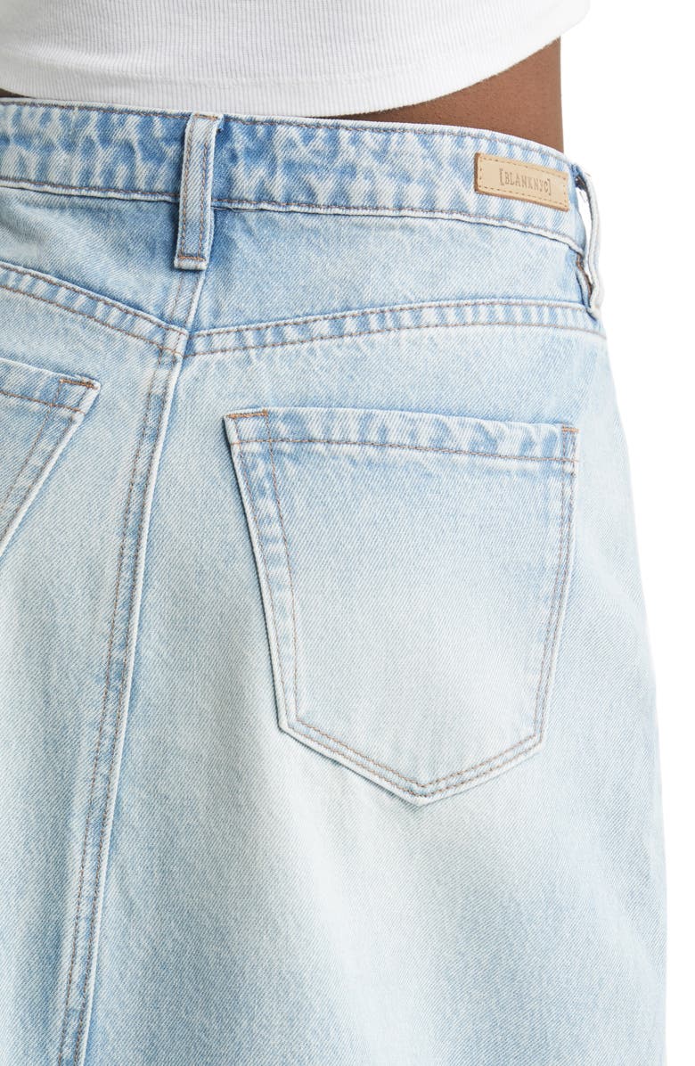 BLANKNYC Patchwork Denim Skirt, Alternate, color, Either Way