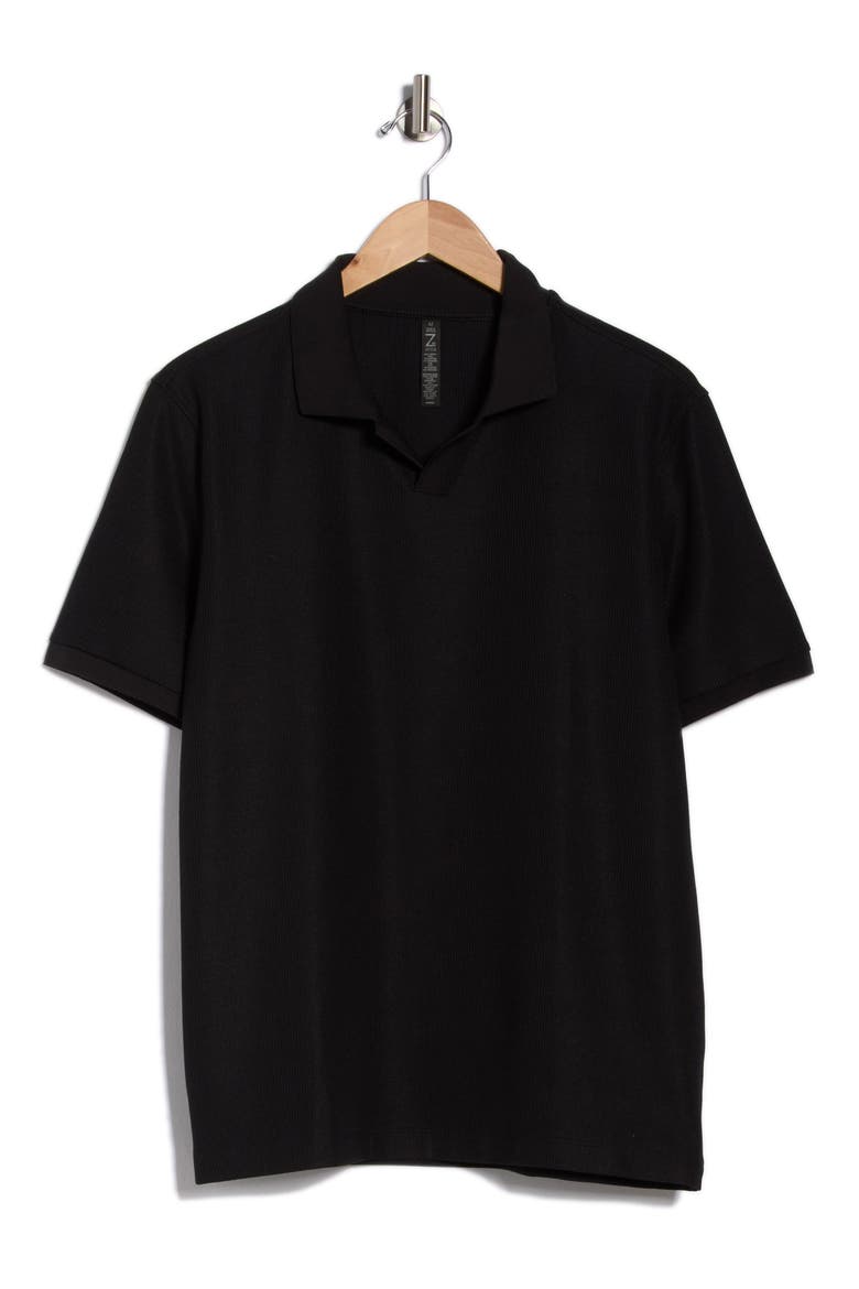 Johnny Collar Golf Polo, Alternate, color, BLACK