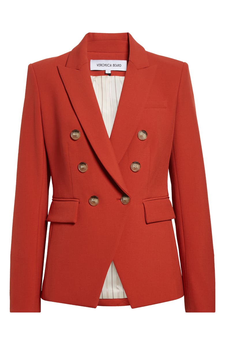 Veronica Beard Miller Dickey Jacket, Main, color, Carnelian Red
