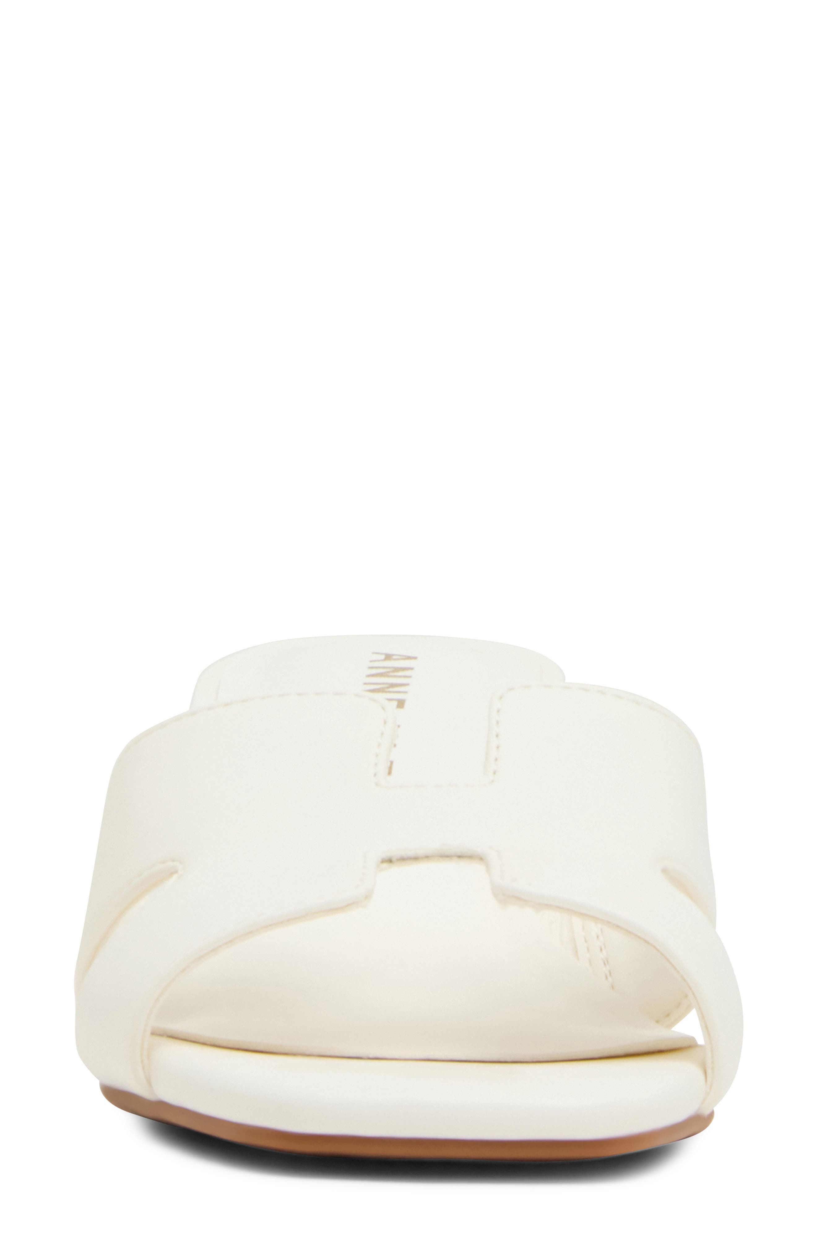 Anne Klein Delphine Slide Sandal, Alternate, color, White