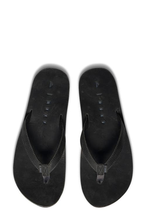 Reef Solana Flip Flop In Dusty Black