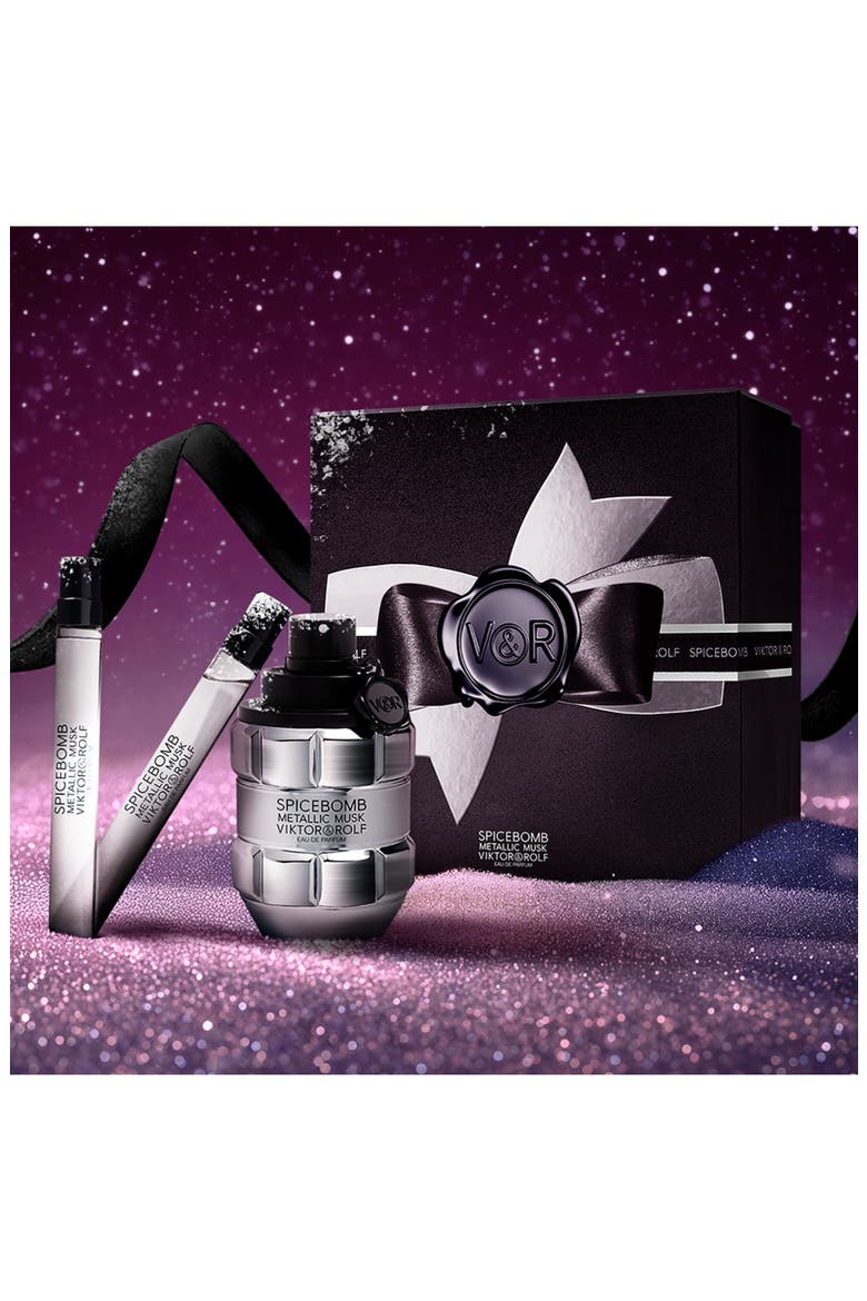 Spicebomb Metallic Musk Eau de Parfum 3-Piece Gift Set $225 Value, Alternate, color, NO COLOR