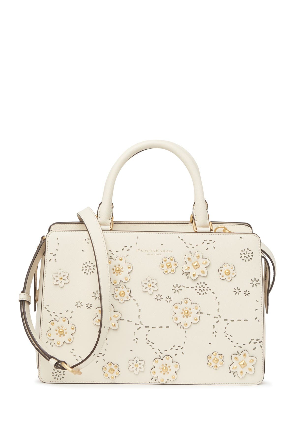 Donna Karan New York Rina Leather Tote, Main, color, 