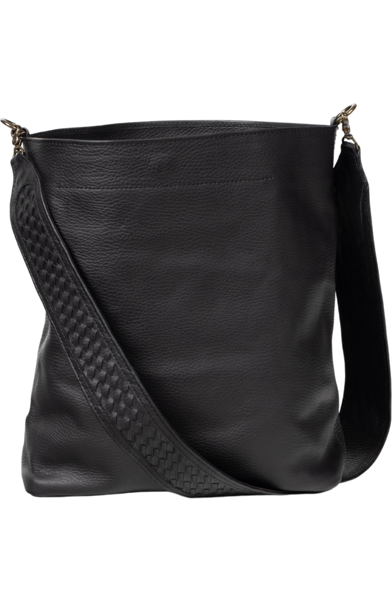 Deux Mains Sarah Shoulder Bag, Main, color, Black