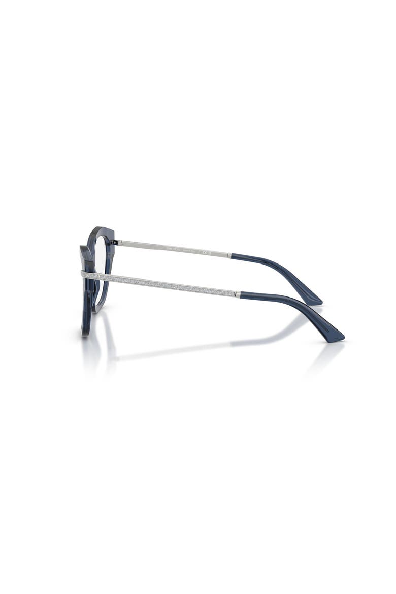 54mm Cat Eye optical glasses, Alternate, color, Blue