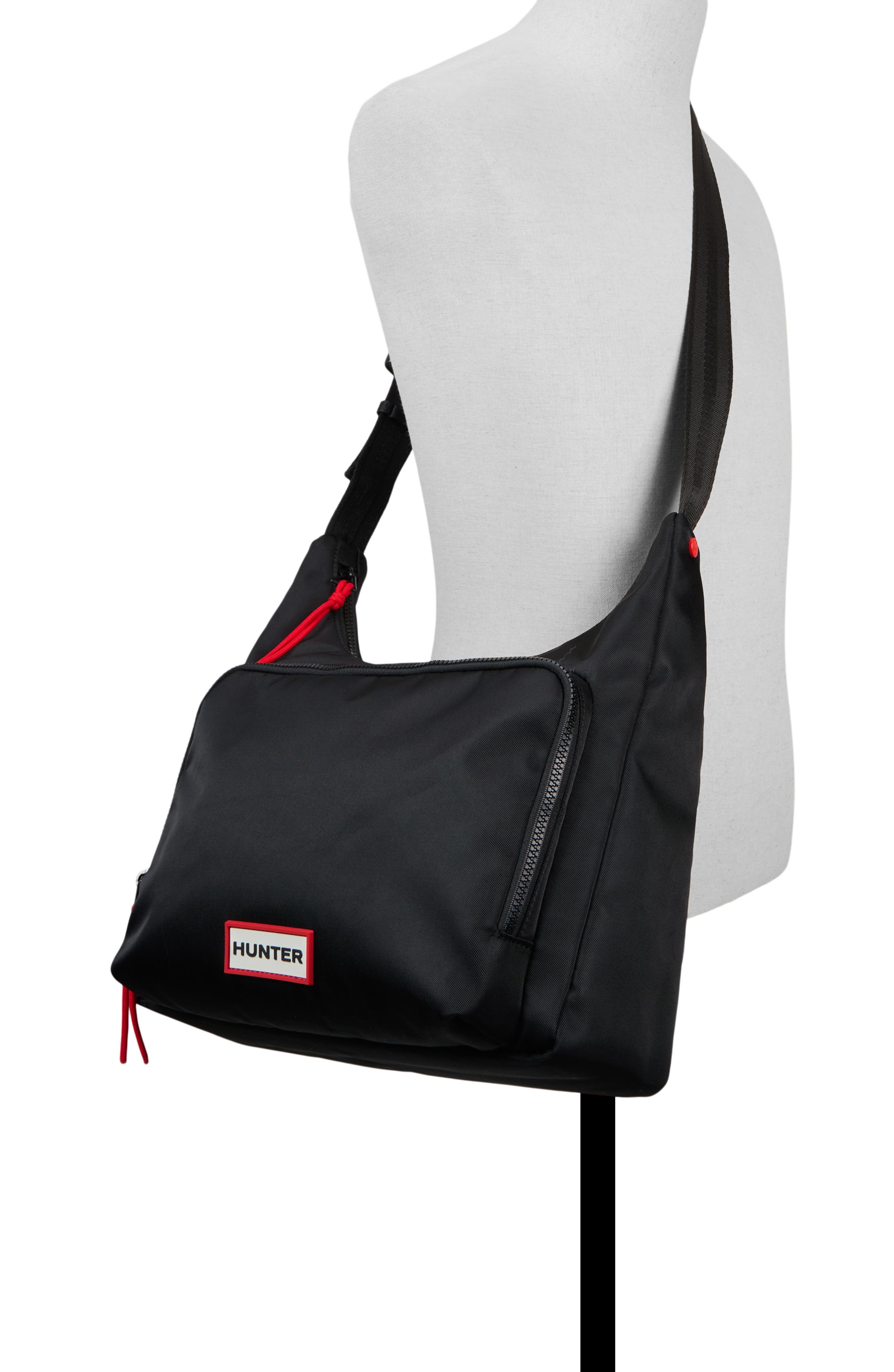 Hunter Commute Messenger Bag, Alternate, color, Other Black