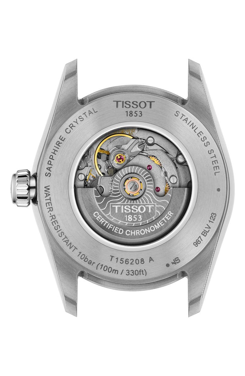 Tissot Ballade Powermatic 48 COSC Bracelet Watch, 30mm, Alternate, color, Silver