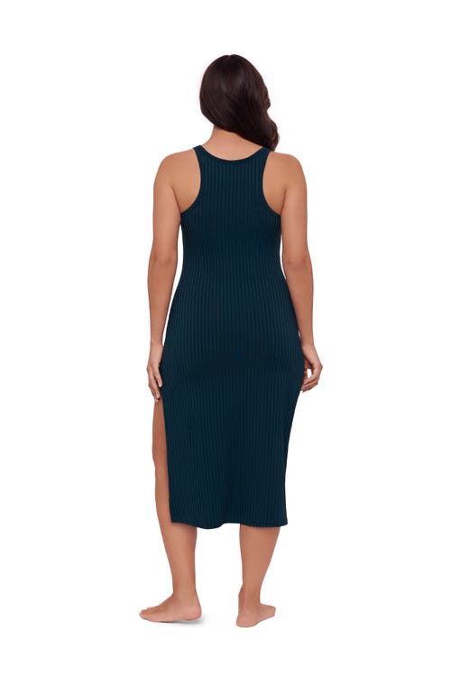 S3 Rib Coverup Dress In Blue