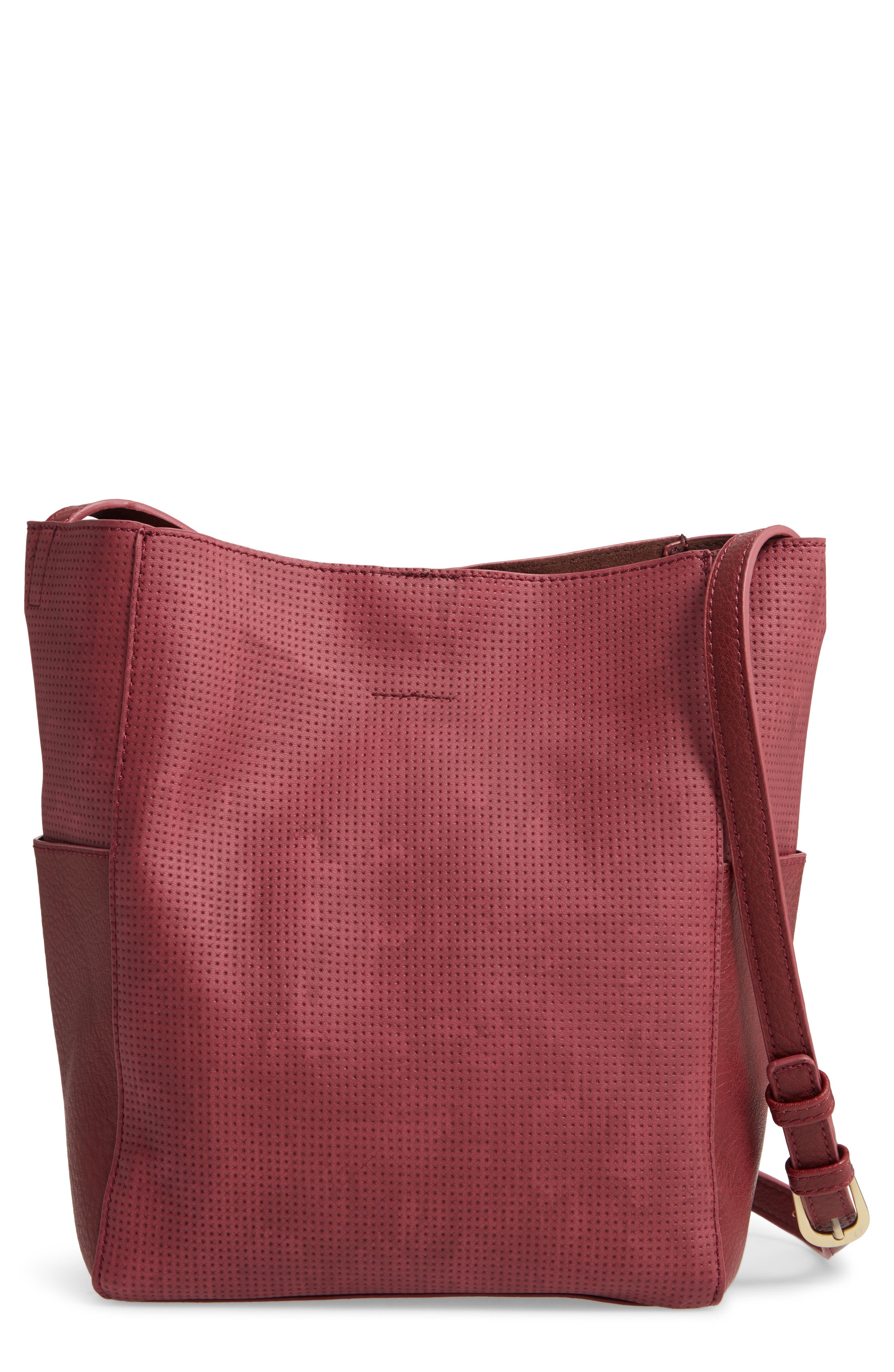 BP. Faux Leather Mini Crossbody Bag, Main, color, 