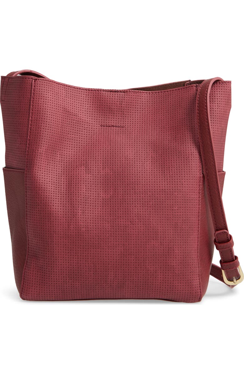 BP. Faux Leather Mini Crossbody Bag, Main, color,