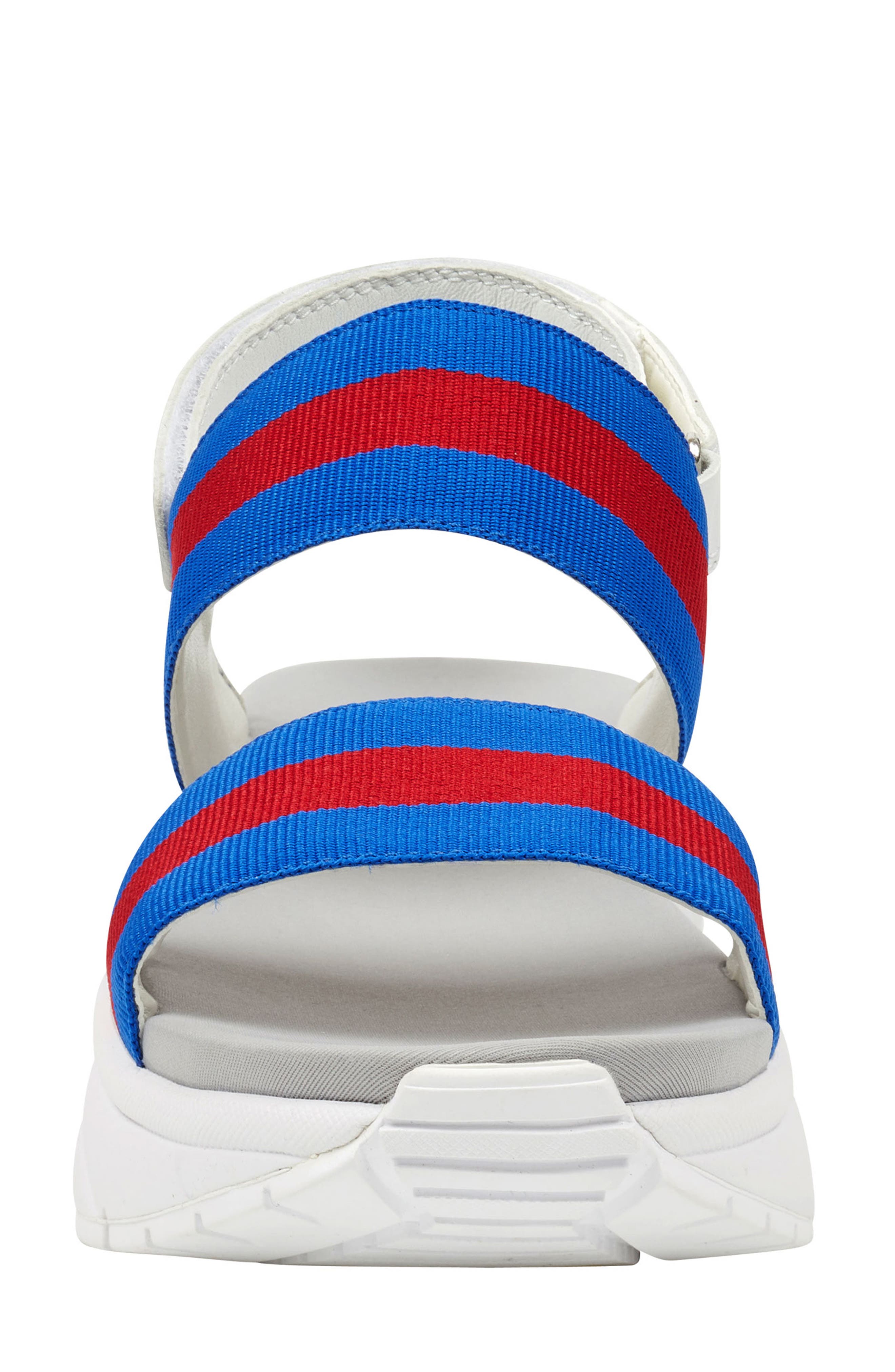 Nelson Sandal, Alternate, color, BLUE FABRIC
