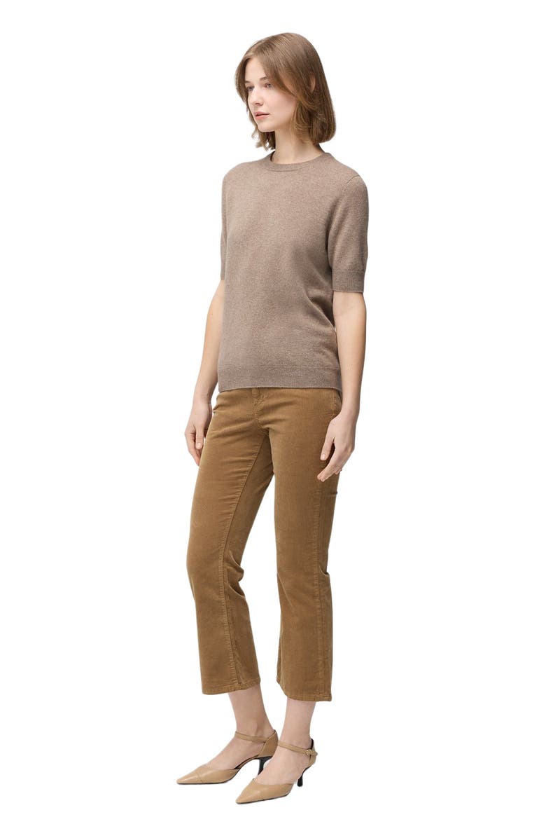 GOBI Mongolian Cashmere Crew Neck Cashmere Top, Alternate, color,