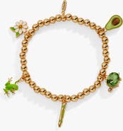 Alex and Ani Crayola Fan Favorites Forest Green Charm Stretch Bracelet