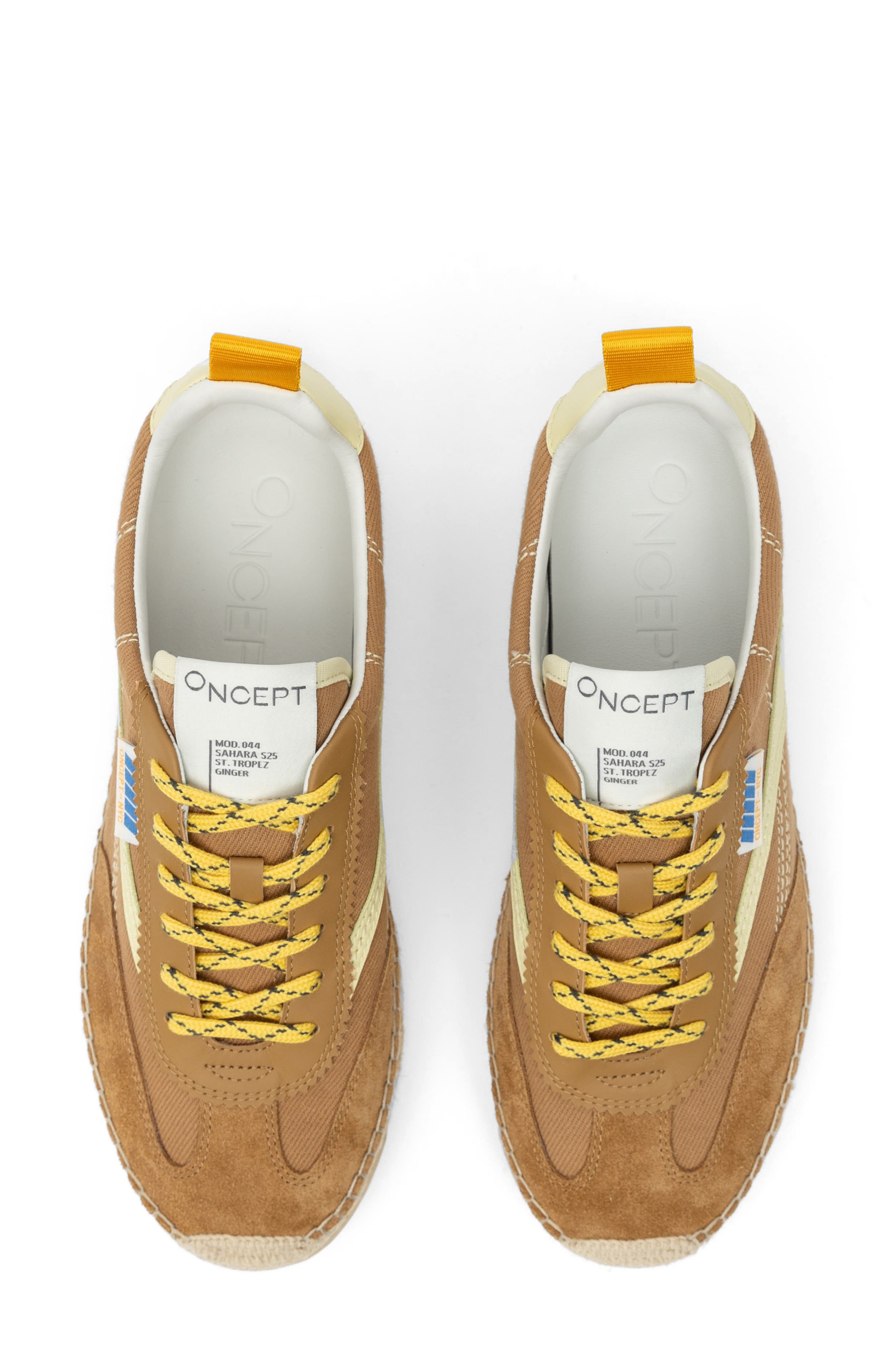 St. Tropez Espadrille Sneaker, Alternate, color, GINGER