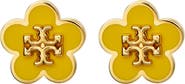 Tory Burch Forget Me Not Enamel Stud Earrings