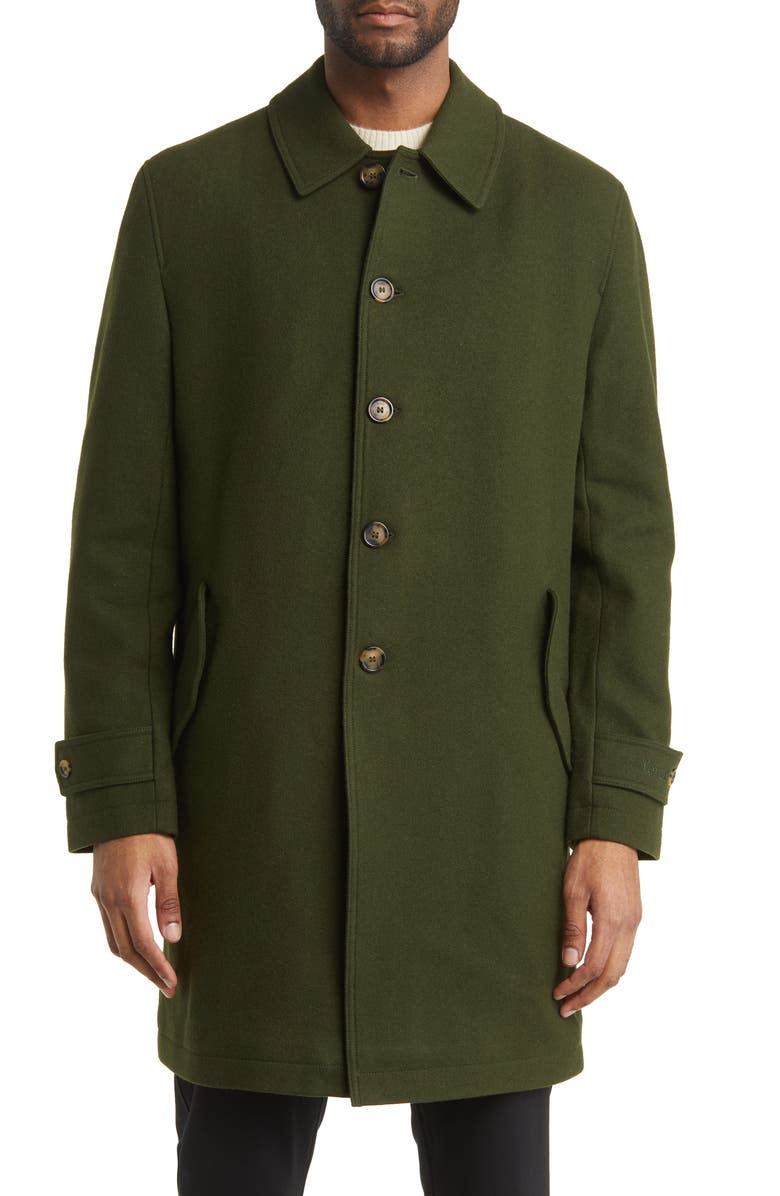 FORET Shelter Wool Blend Overcoat, Alternate, color, 