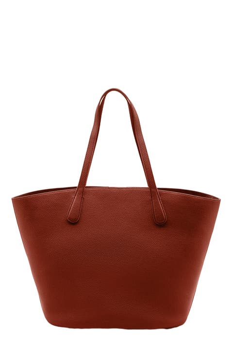 Sienna Leather Everyday Tote Bag