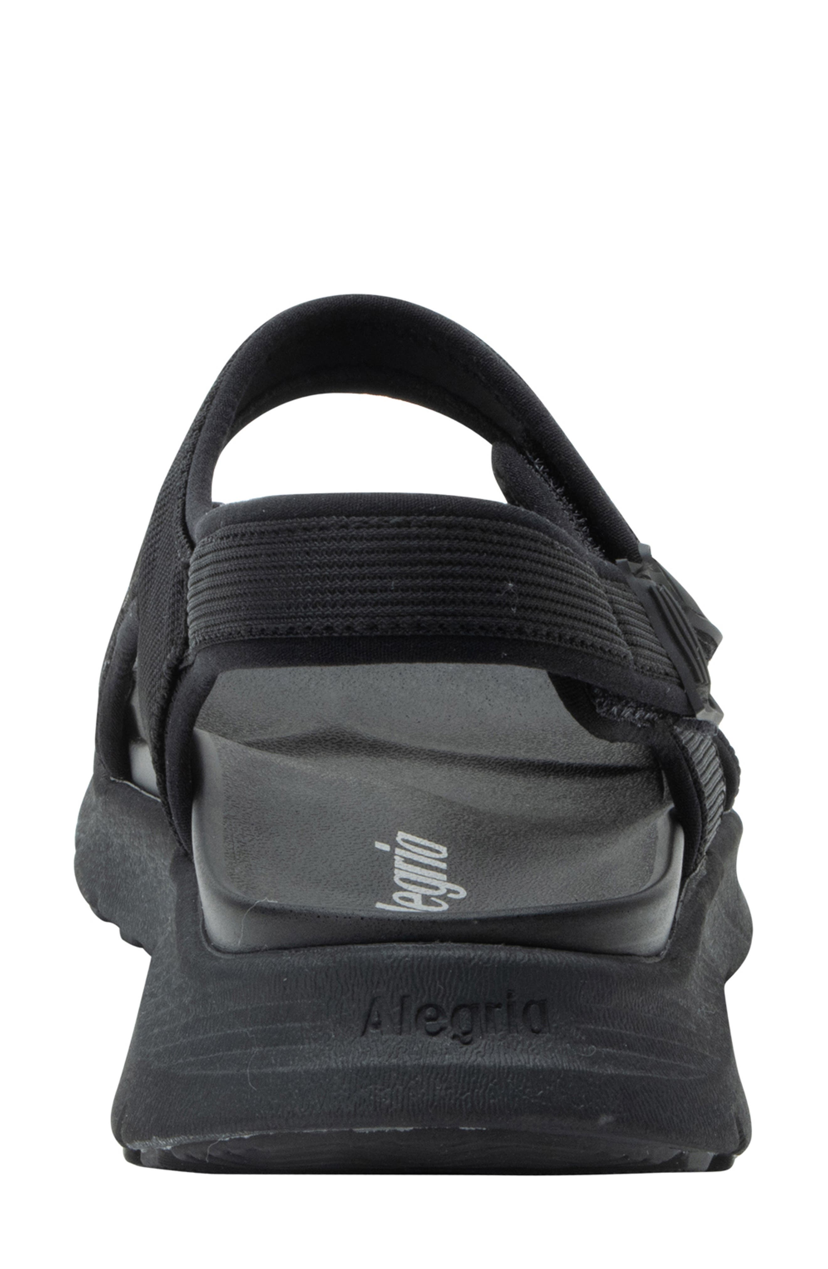Alegria by PG Lite Sandie Sandal, Alternate, color, Black