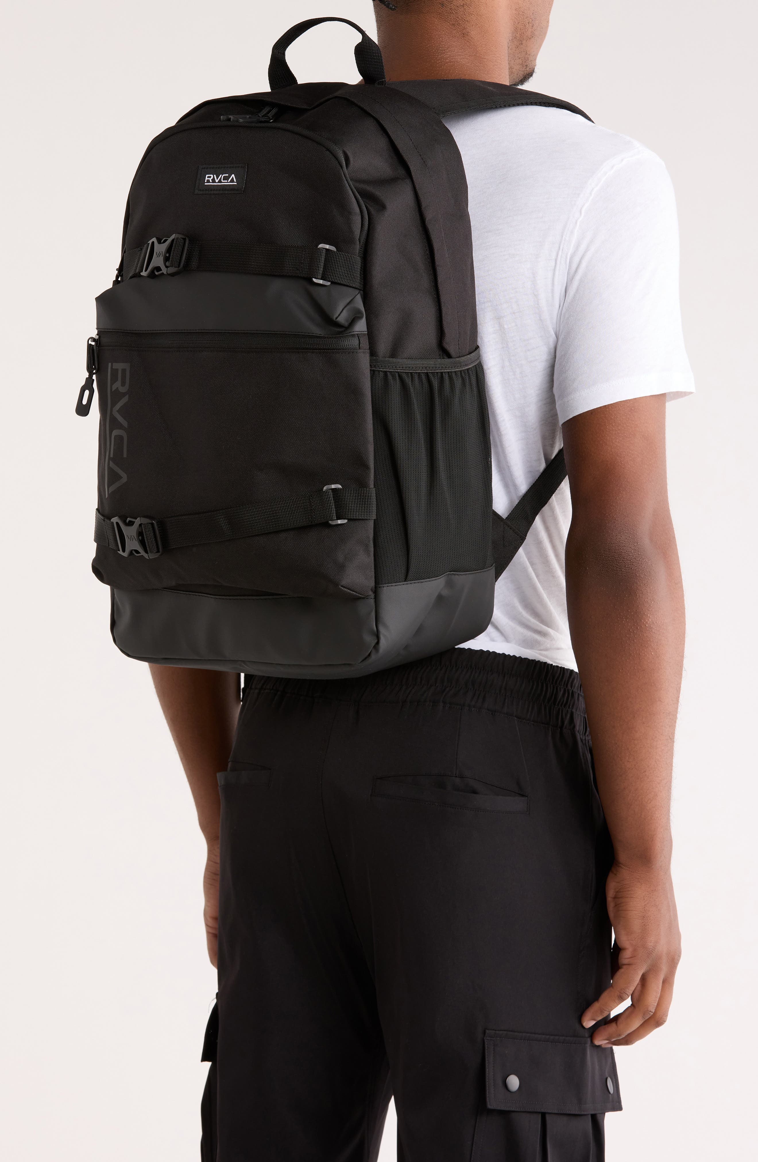 RVCA Bridge Backpack, Alternate, color, Black