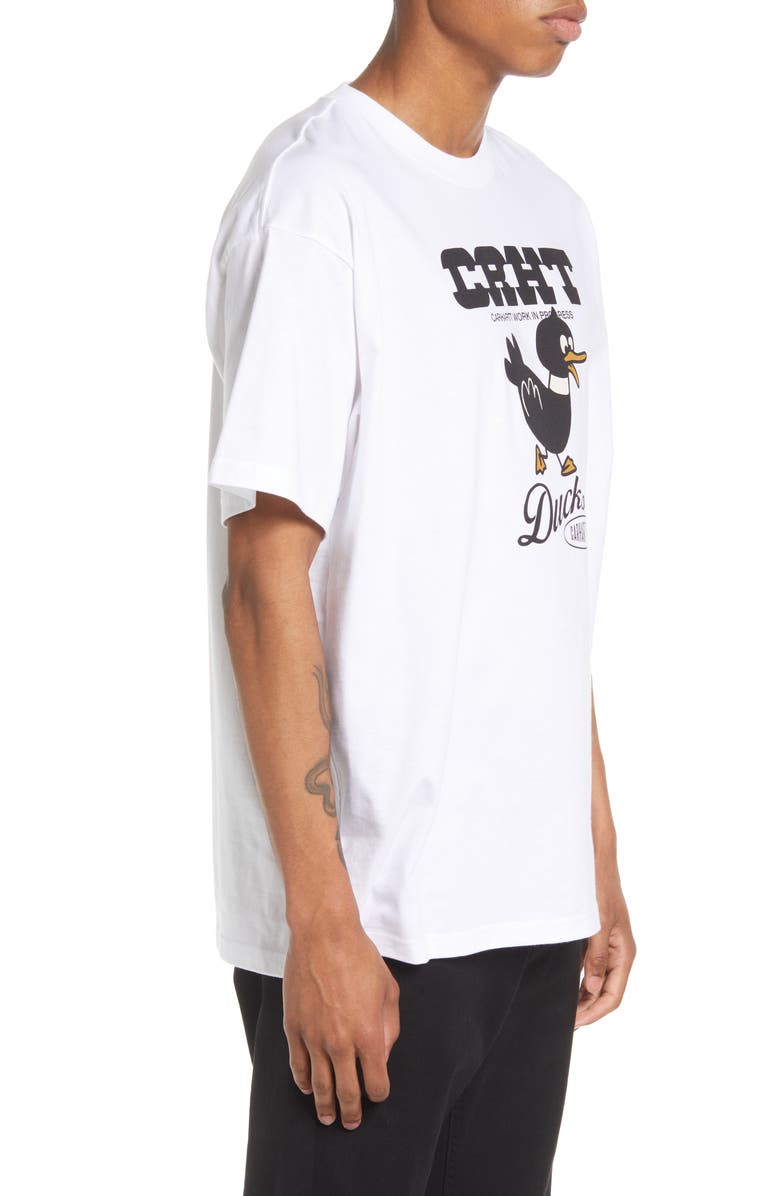Carhartt Work In Progress Men's CRHT Ducks Organic Cotton Graphic Tee, Alternate, color,