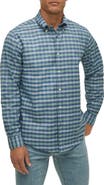 Brooks Brothers Plaid Regular Fit Stretch Button Down Shirt