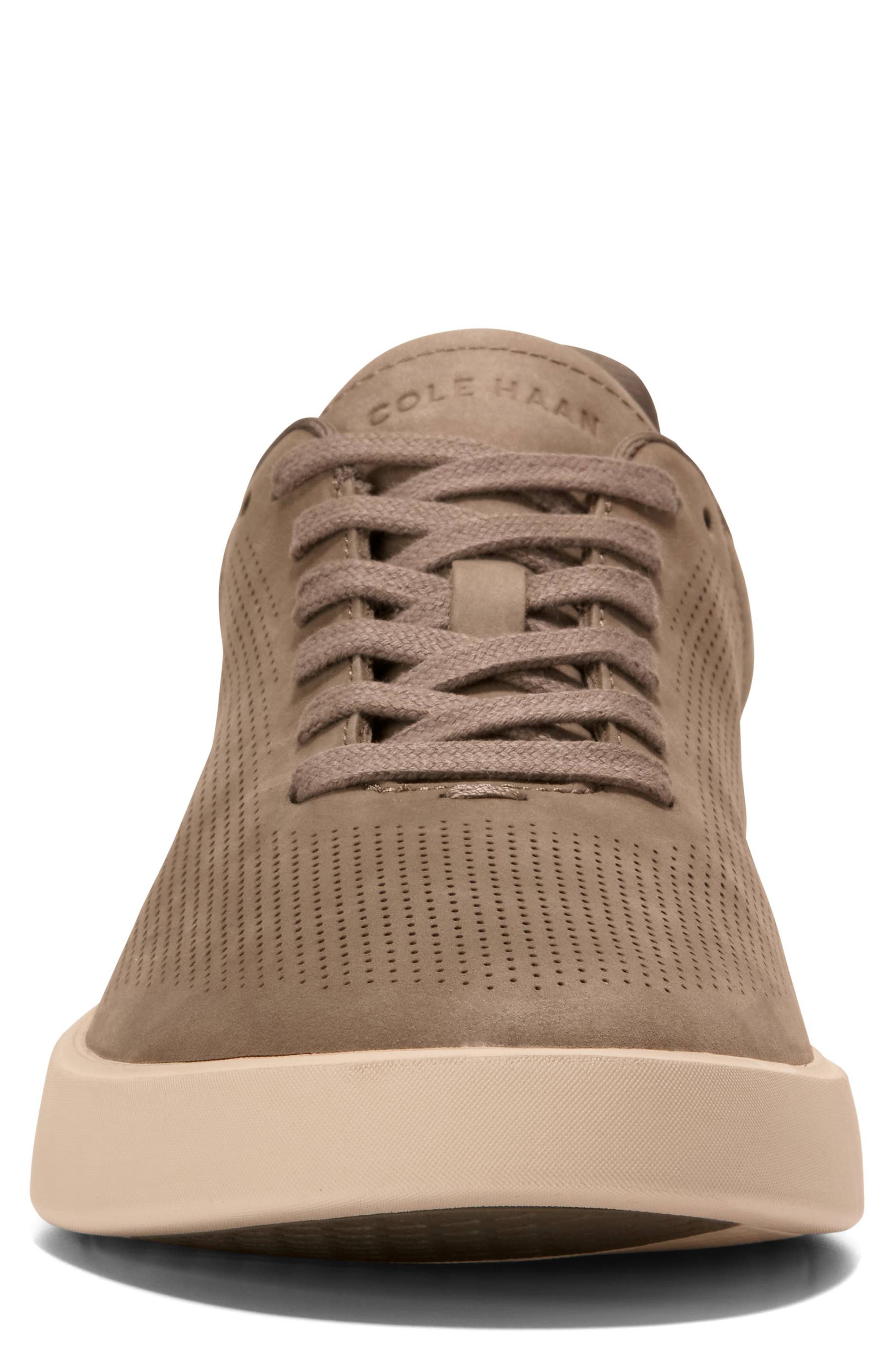 Grand Crosscourt Daily Laser Sneaker, Alternate, color, MOREL NUBUCK/CHOCOLATE RAISIN