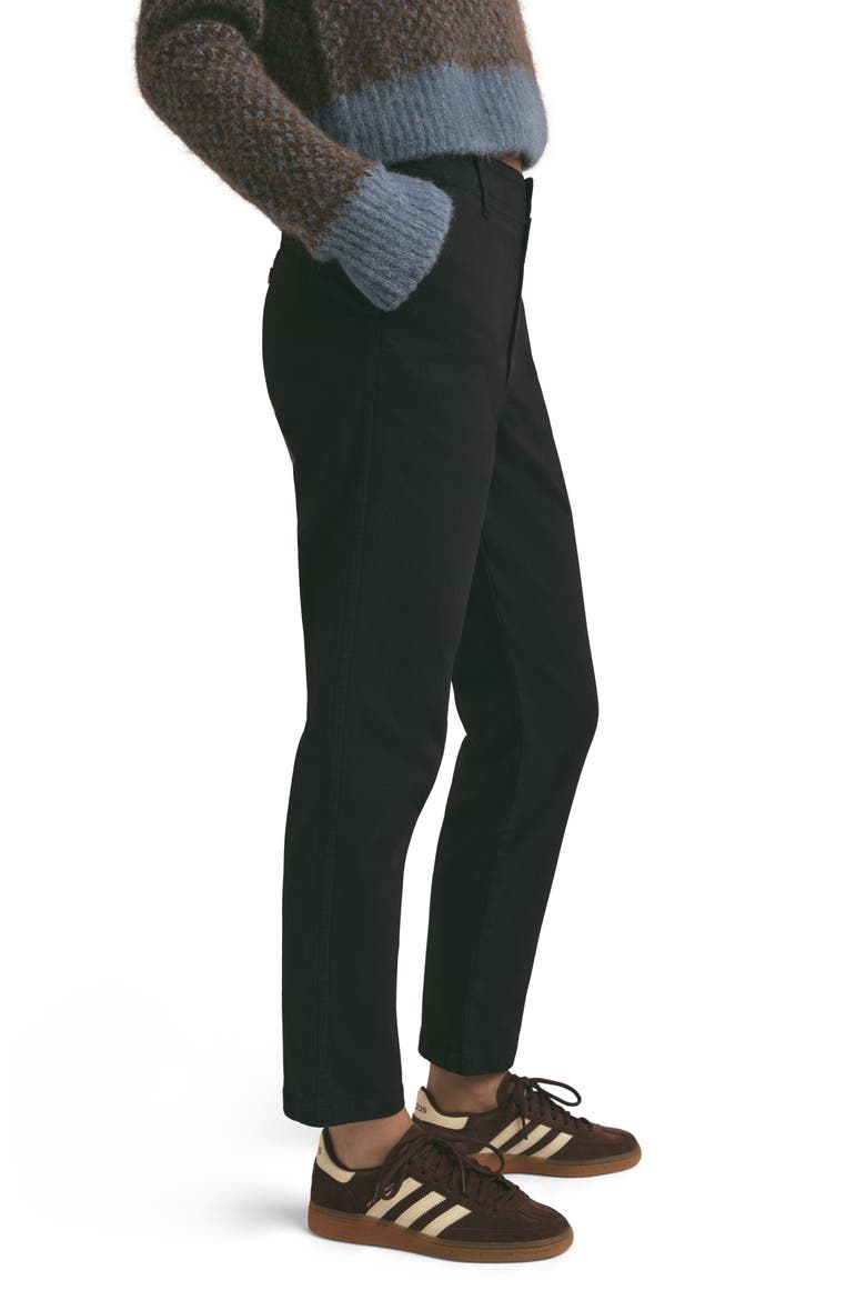 The Market Straight Leg Pants, Alternate, color, BLACK