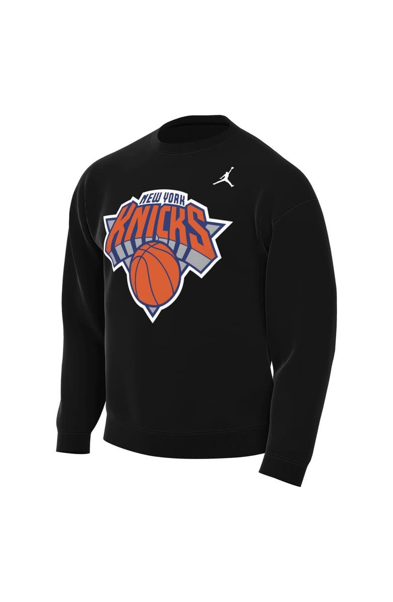 Jordan Brand Men's Jordan Brand Black New York Knicks Statement Edition Sweatshirt, Alternate, color, Black