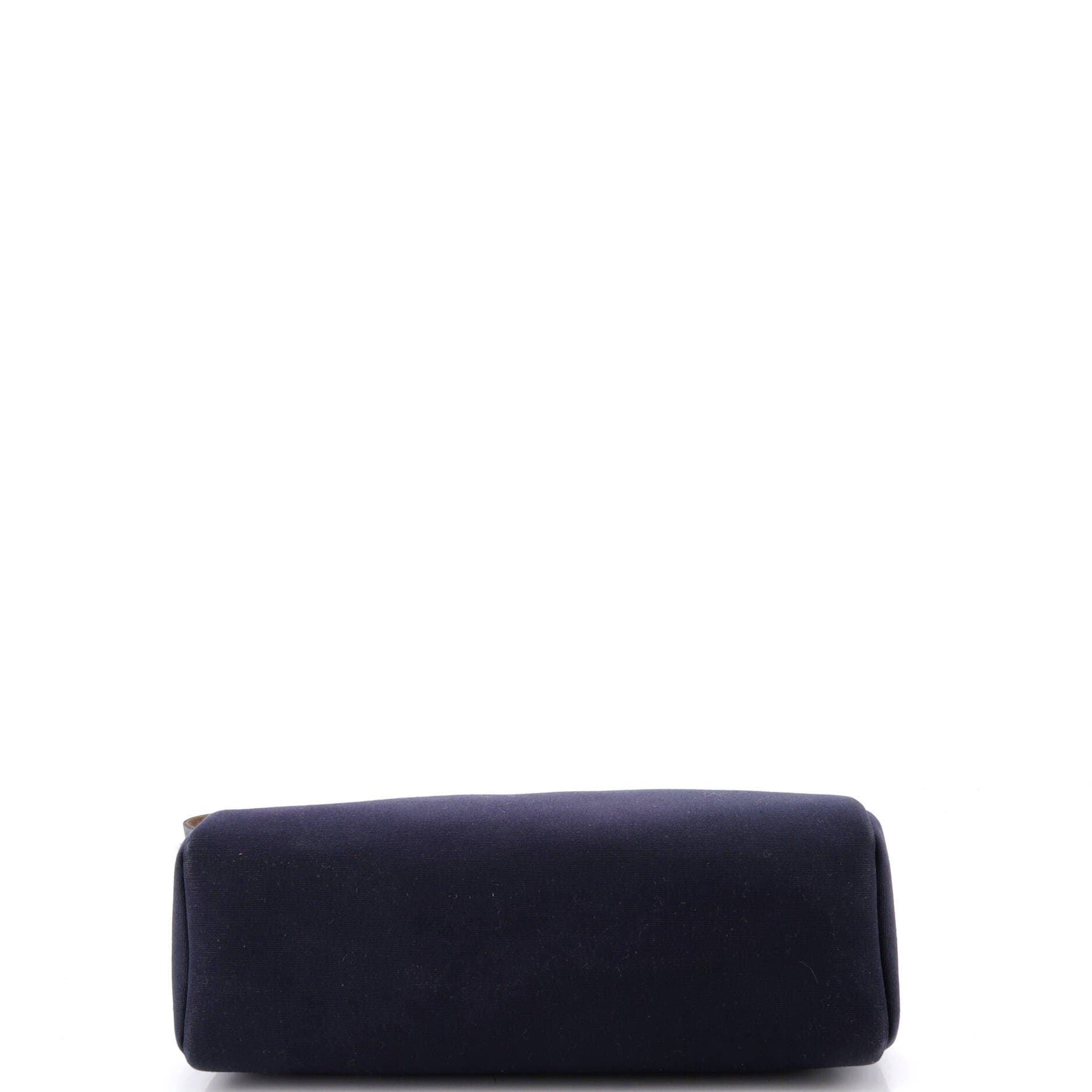 Herbag Toile and Leather PM, Alternate, color, Blue
