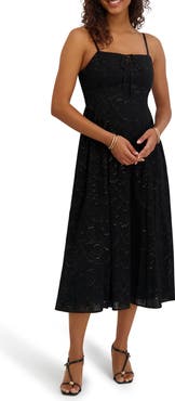 Kensie Lurex Midi Dress