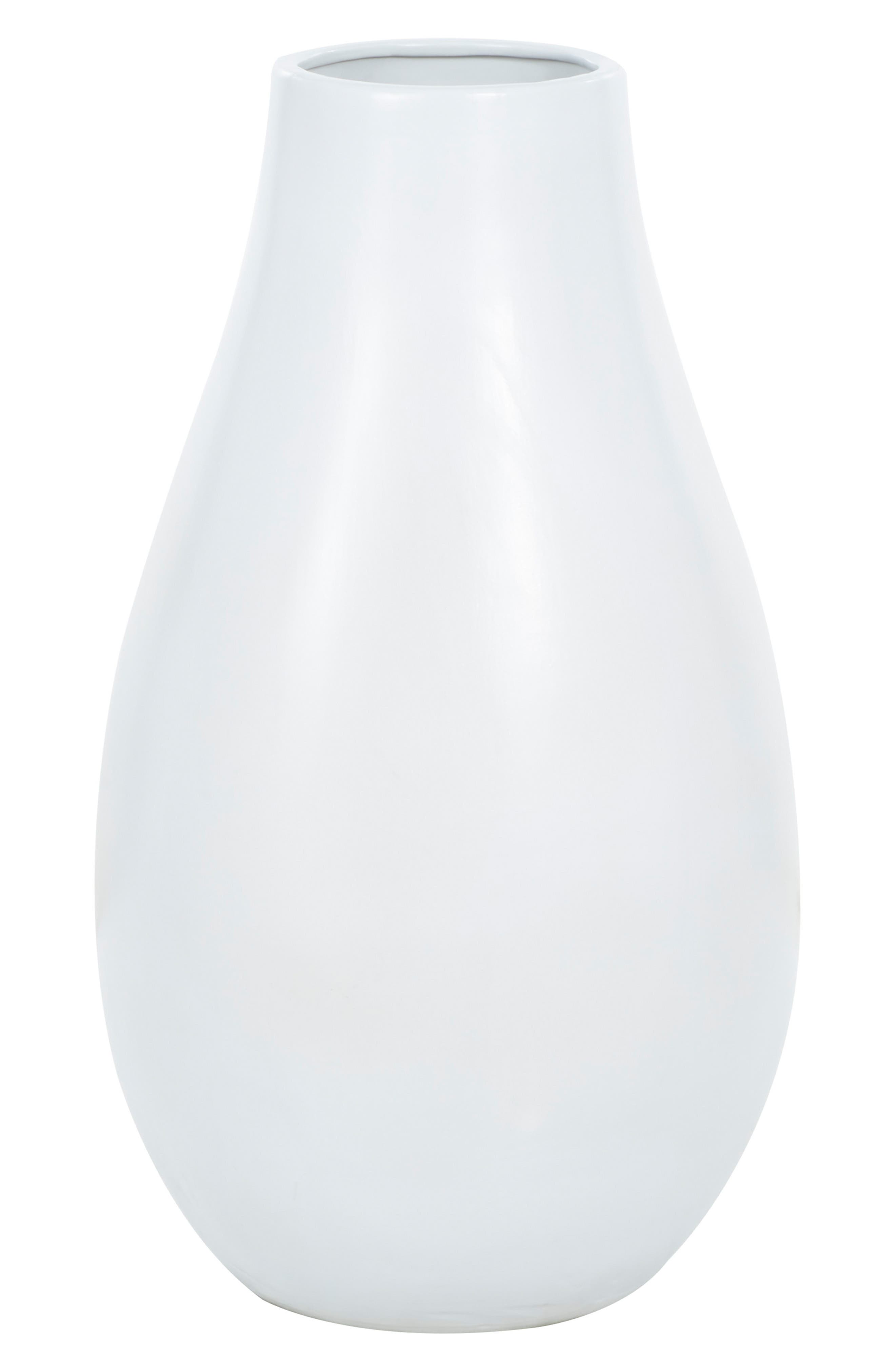 White Ceramic Vase