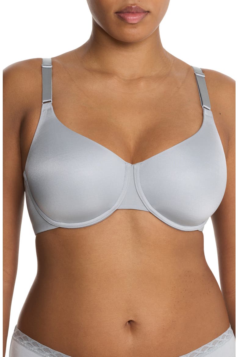 Liquid Full Fit Balconette T-Shirt Bra, Main, color, QUARRY