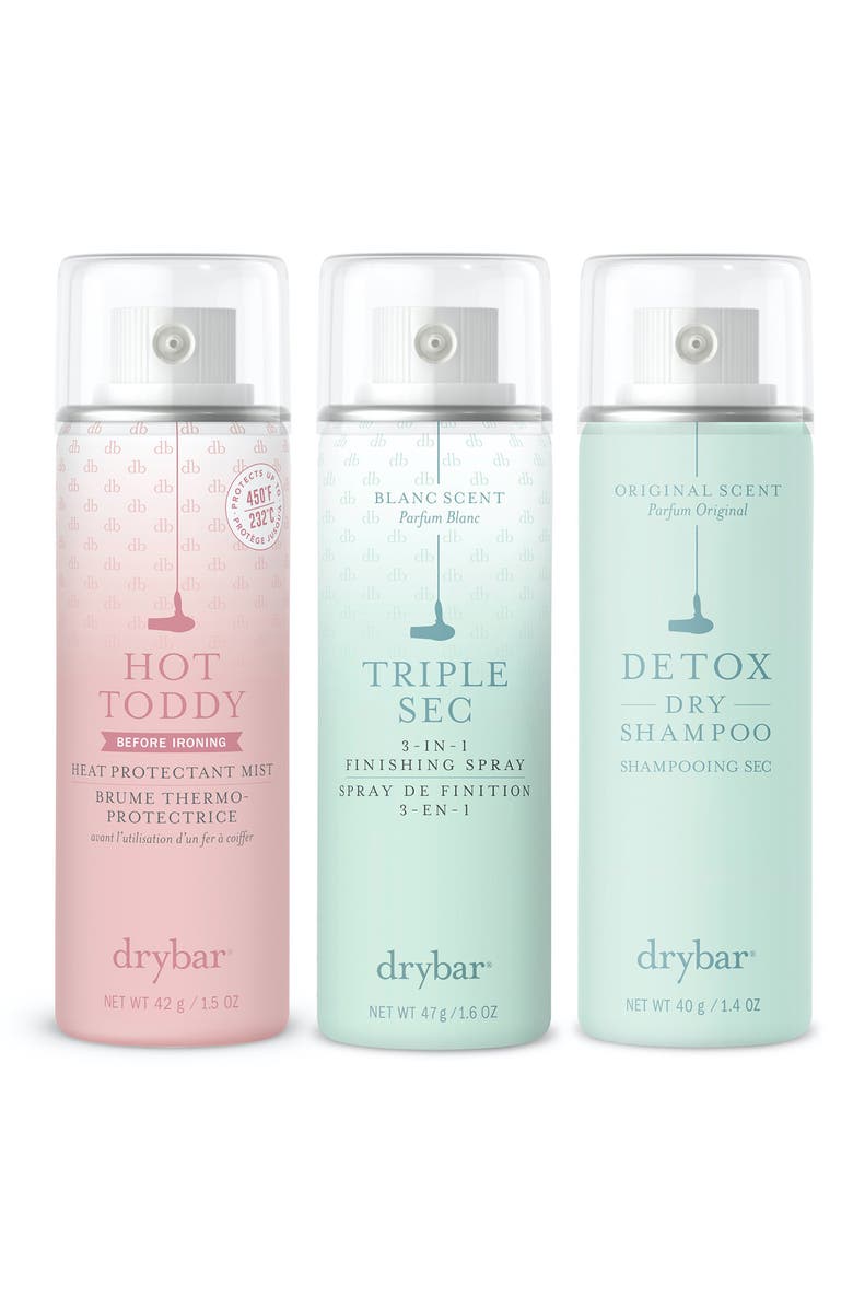 Drybar Tiny Trio To-Go Kit (Limited Edition) USD $42 Value, Alternate, color, 