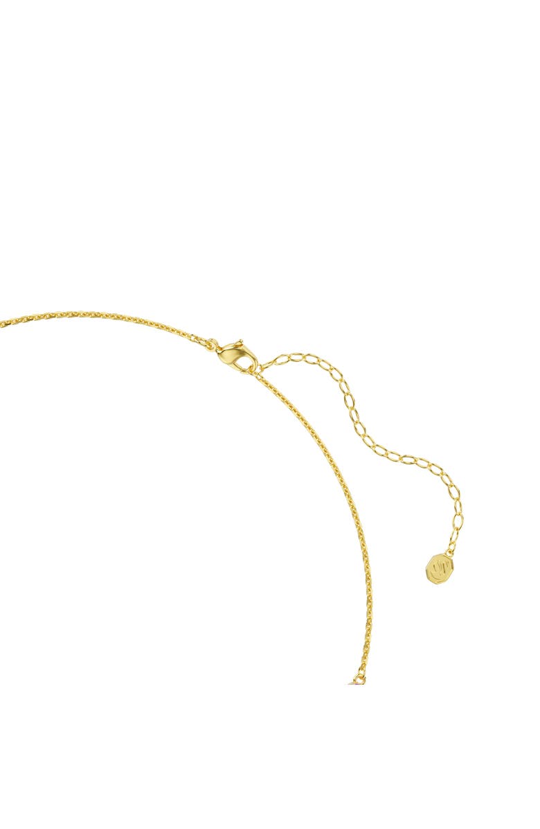 Swarovski Gema Crystal Collar Necklace, Alternate, color, Gold/ Multi