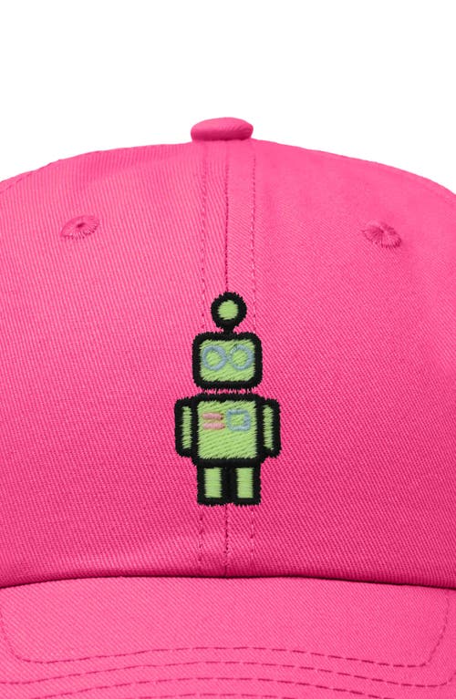 Dalix Robot Hat In Hot Pink