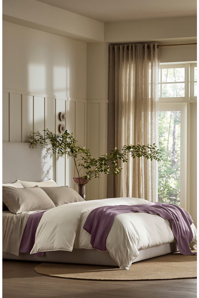 Dream Bed Blanket, Alternate, color, PLUM