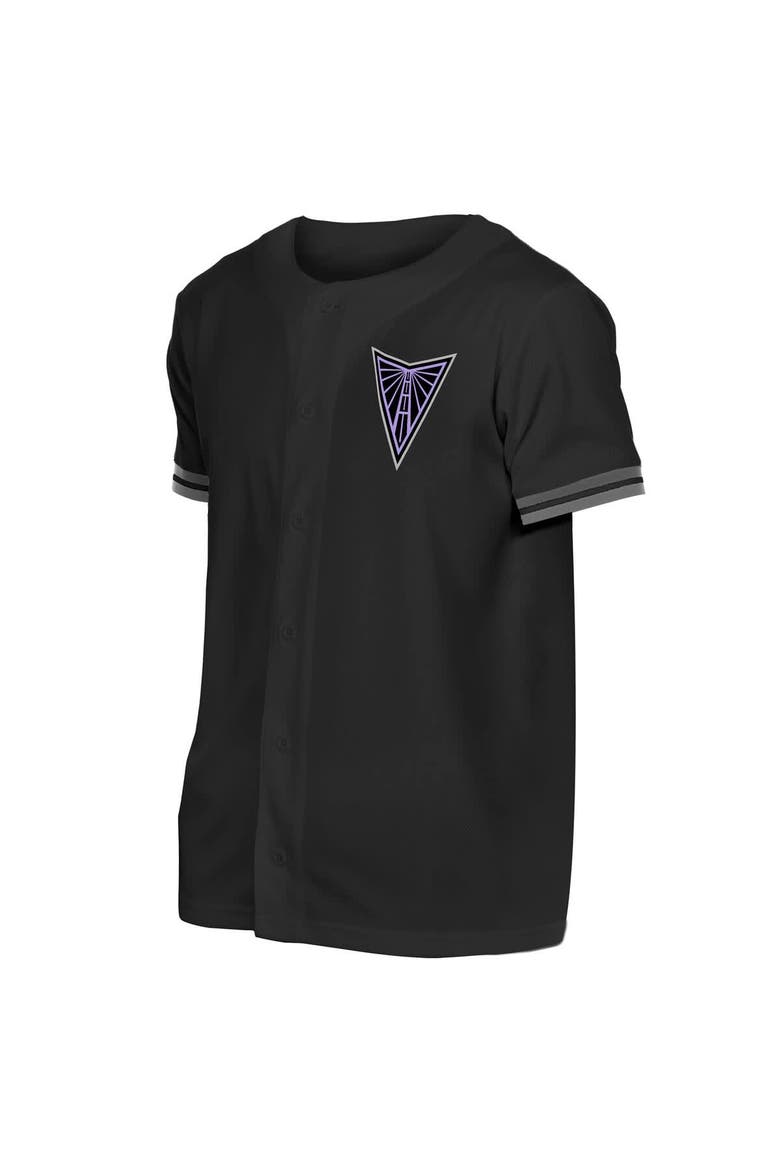 Men's New Era Black Golden State Valkyries 2026 WNBA Draft Hometown Baseball Jersey, Alternate, color, Black