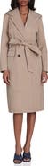 Avec Les Filles Hooded Blazer Trench Coat