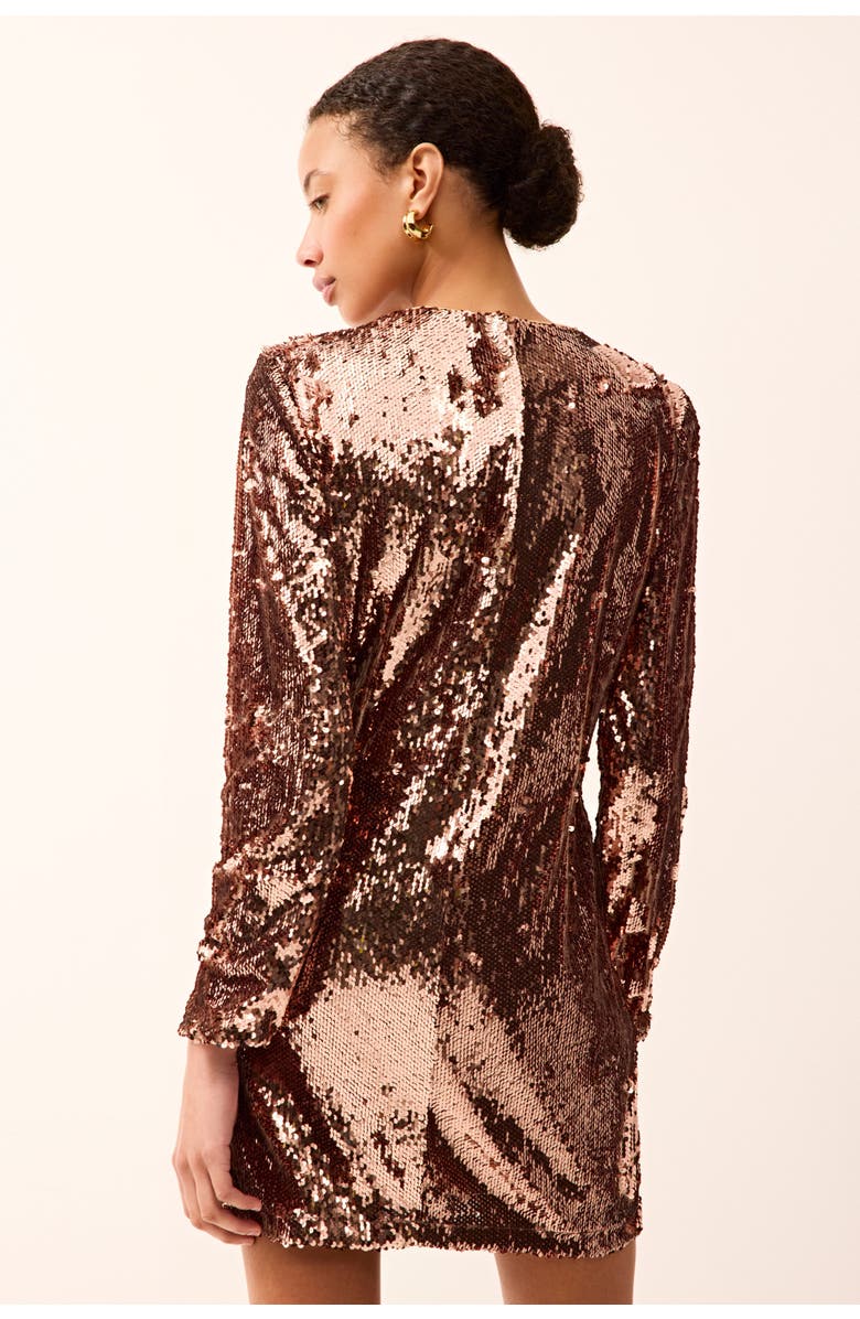 Marie Oliver Scarlett Dress, Alternate, color, Rose Gold