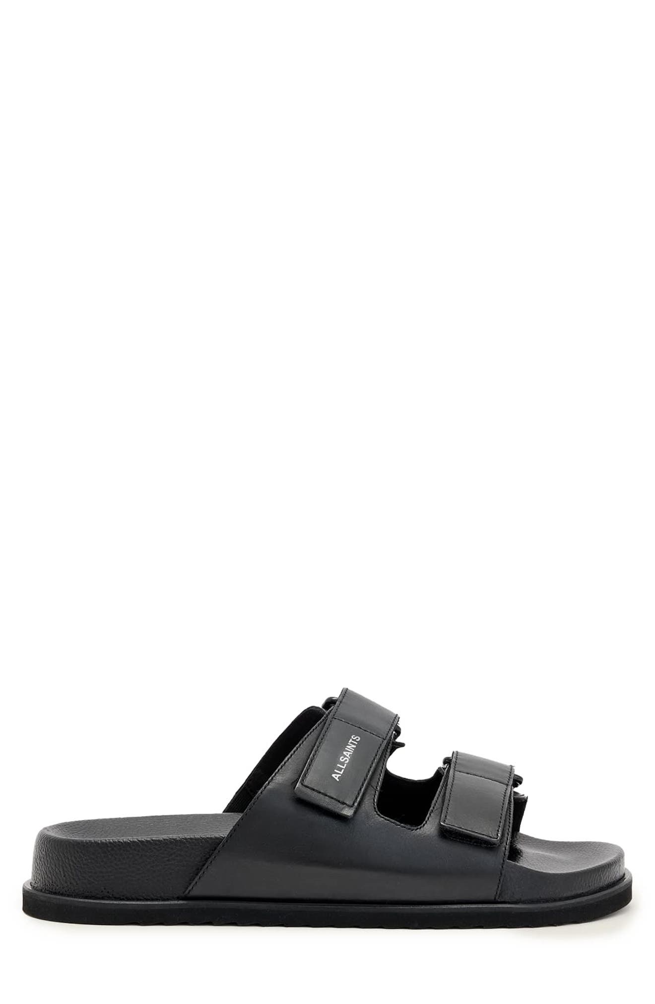 AllSaints Vex Sandal, Alternate, color, Black
