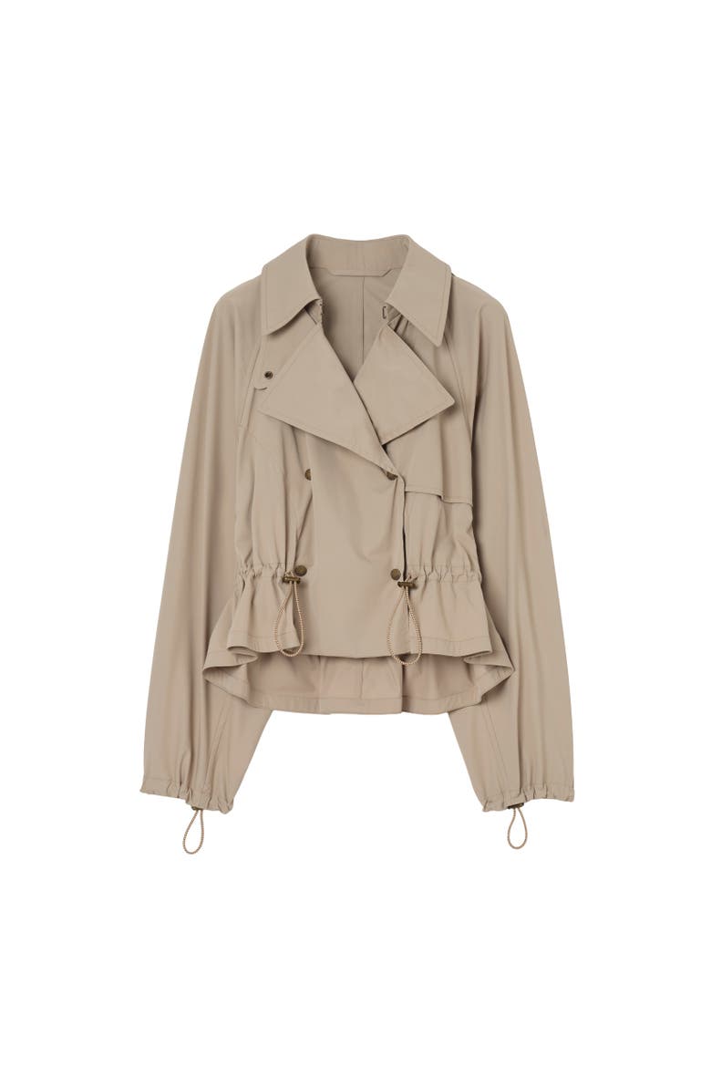 Hooded Rosewin Trench Jacket, Alternate, color, Saltmarsh beige